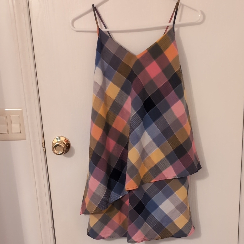 Patagonia Multicolor Plaid Dress